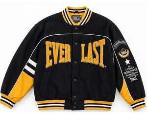 Everlast Heritage Black & Gold Varsity Jacket